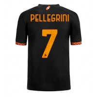 AS Roma Lorenzo Pellegrini #7 Tretí futbalový dres 2023-24 Krátky Rukáv